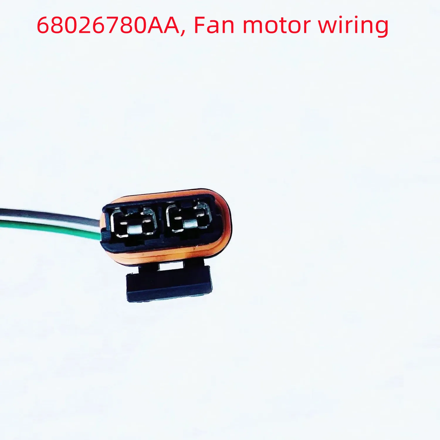 

WAP02 Original Fan Motor Wiring, (Fan Resistor, Fan Motor Plug), 68026780AA, For: Wrangler JK, J3, Grand Cherokee KK, 2007-2012
