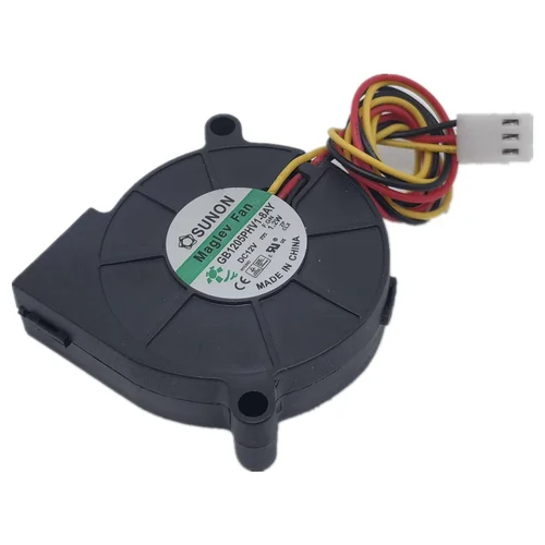 Imagen 2 del producto Ventilador de refrigeración de rodamiento magnético, accesorio para sunon GB1205PHV1-8AY, DC 12V, 1,2 W, 5015, 50x50x15MM, 5cm, nuevo