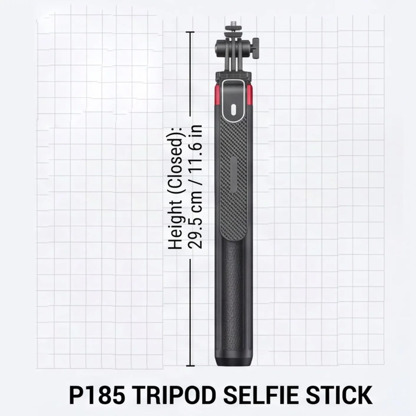 1Pc All Angle Selfie Stick Tripod 360° Rotation Handheld Stabilizer with Wireless Remote Portable Phone Holder for Video Vlog Shooting 3
