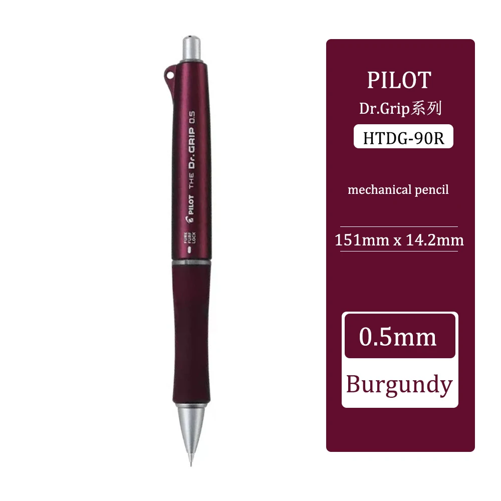 Japan Pilot Dr. Griff Druck bleistift HTDG-90R schütteln Blei automatischen Bleistift Multi-Mode weichen Gummi Handschutz Kunst Briefpapier