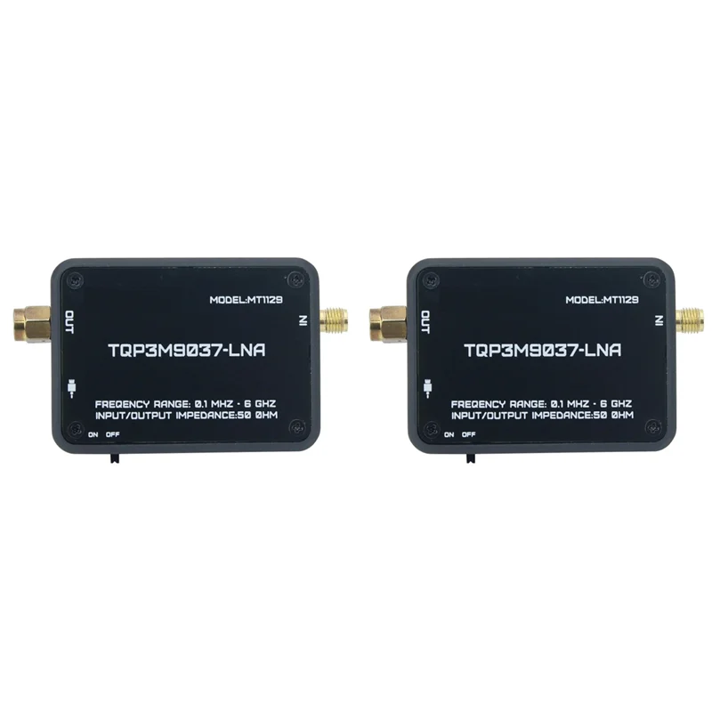 A45U 2X MT1129 Low Noise Amplifier TQP3M9037 LNA For SDR Radio Receiver Spectrum Analyzer TEF6686
