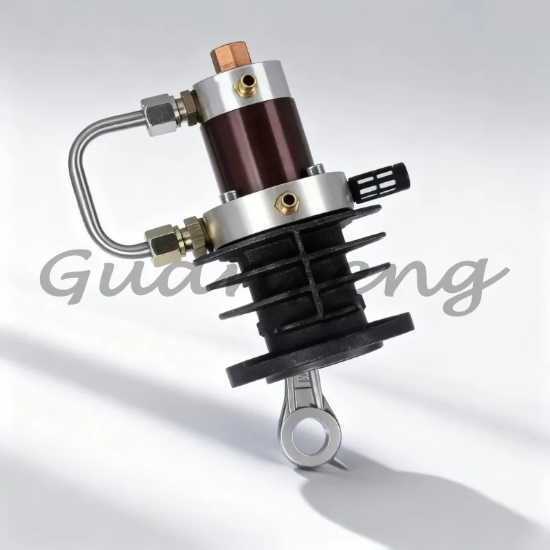 Explosion Proof Single Cylinder Pump Head 30MPa 4500PSI, Replacement Part for High Pressure Air Inflator Filling Equipment