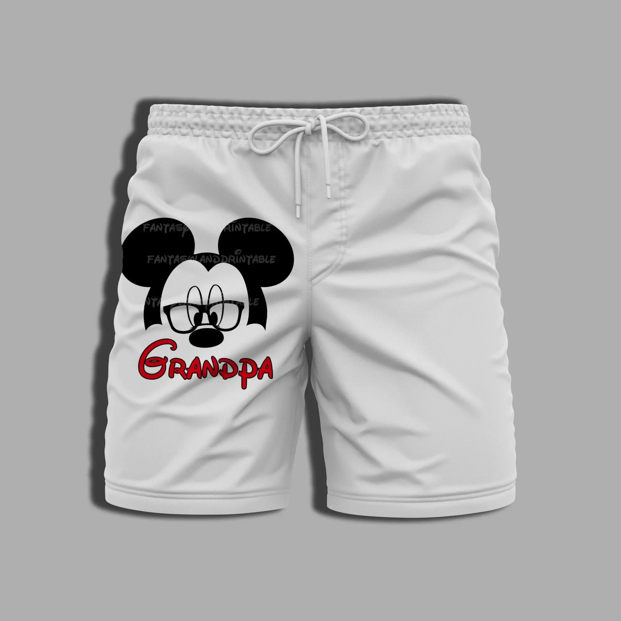 Whole Swimsuit Beach Bathing Suit Man Swim Shorts Men Minnie Mouse Pants Mickey Men's Clothing Summer Printing Disney Gym Male