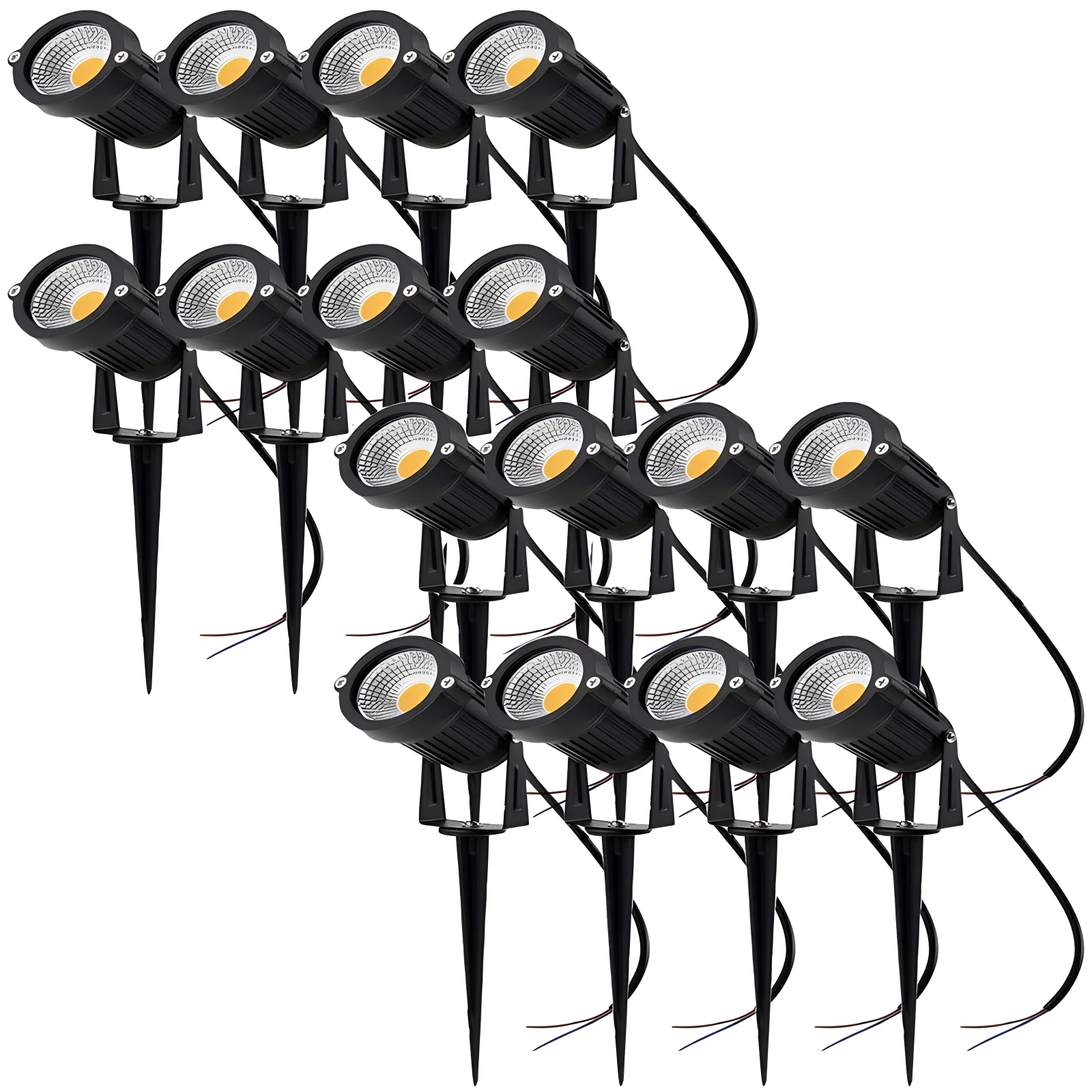 LED Outdoor Garden Lighting 5W 10W 15W Outdoor Spike Lawn Light Waterproof Terrace Family Courtyard Decorative Path Spotlights 1