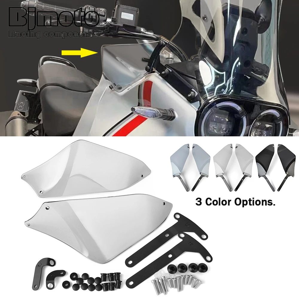 For Desert X Desert-X Motorcycle Upper Wind Deflector Windscreen Windshield For Ducati DesertX 2022 2023