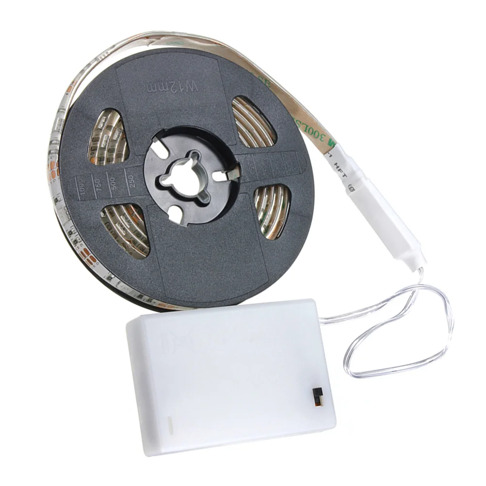 2 Rolls LED Rope Light Flexible Colorful Waterproof String Lights Party Decoration Energy Saving Computer Desk Bookshelf