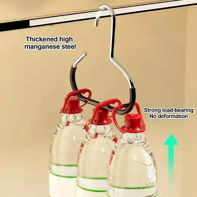 5 قطعة قبعة بيسبول حامل القبعات المنظم الفولاذ المقاوم للصدأ قبعة شماعات معلقة غطاء حامل عدم الانزلاق جدار جبل هوك المنظم للقبعات