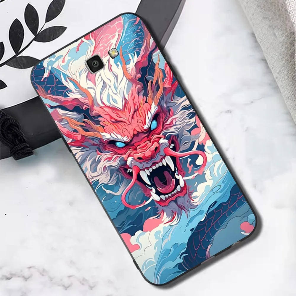 Eastern Myths Legends Chinese Dragon Phone Case For Samsung S 9 10 20 21 22 23 30 23 24 Plus Lite Ultra FE S10lite Fundas