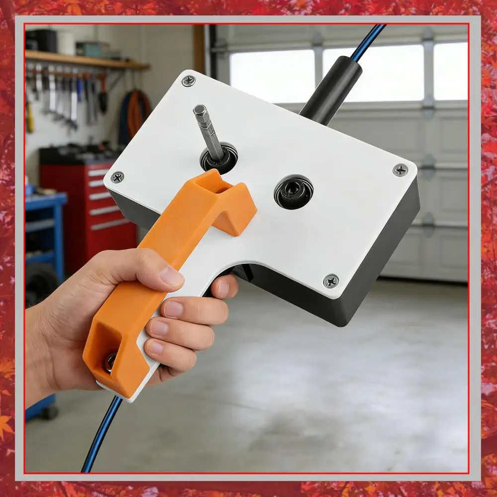 

Cable Pulling Tools for Conduit Wiring Cable Puller 0.3inch Max Cables Threading Machine for Electrician Pipe Narrow Spaces Wall