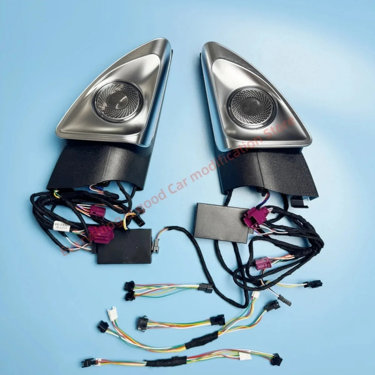 For Mercedes Benz ML/GL/GLE/GLS W166 4D Rotating Tweeter Ambient Light Car Interior Lighting Upgrade APP Control Atmosphere Lamp