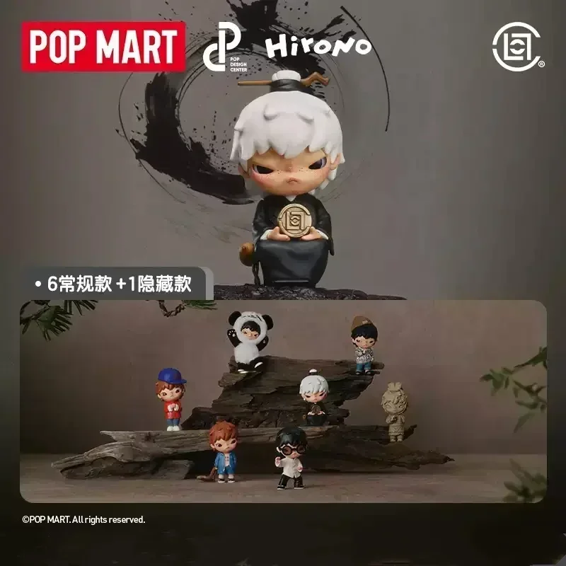 POP MART Hirono X CLOT Kawaii Аниме Фигурка-сюрприз в закрытой упаковке - Коллекционная кукла-загадка, подарок для девочек