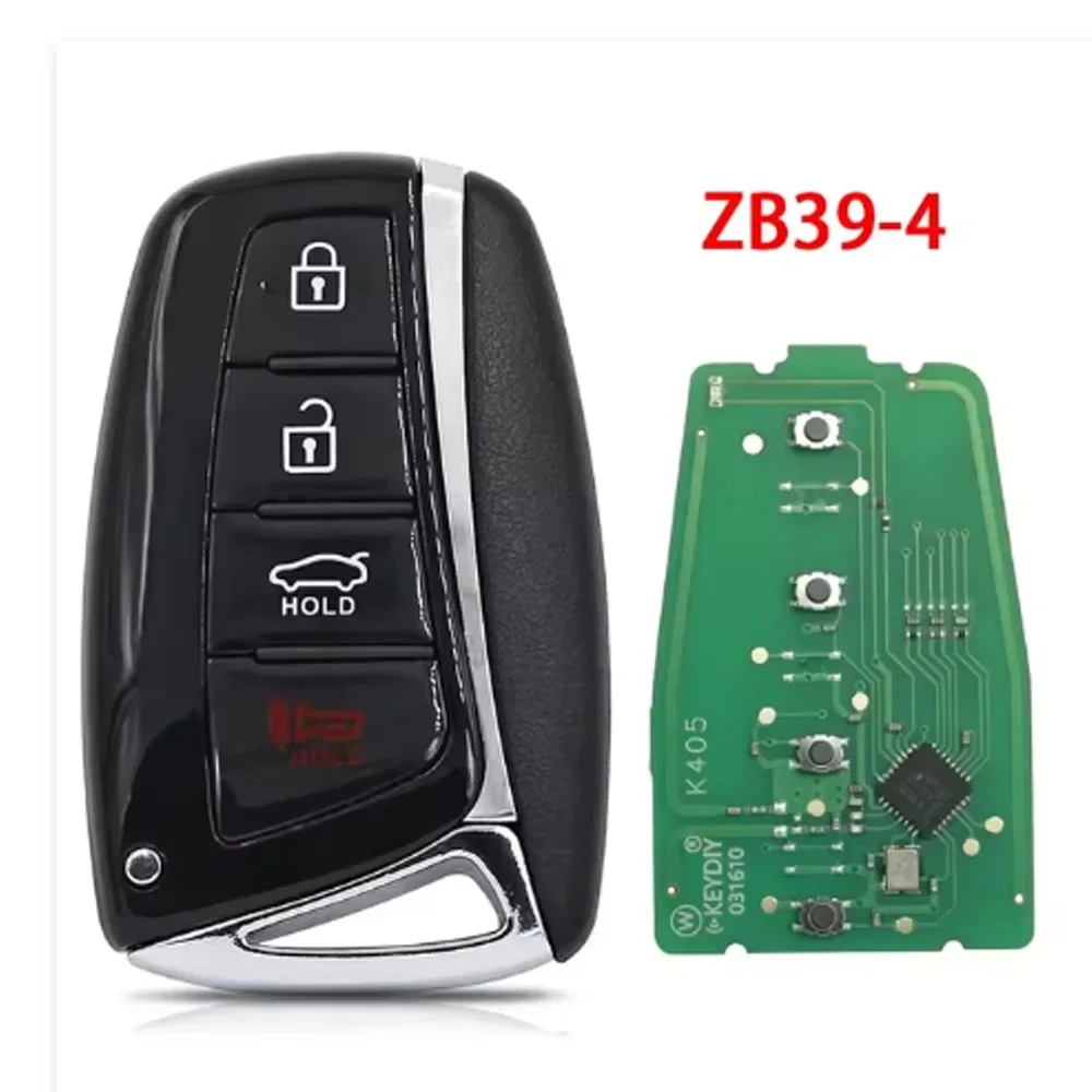 3 قطعة/الوحدة KEYDIY العالمي ZB سلسلة عن بعد ZB39-3 ZB39-4 KD مفتاح ذكي ل KD-X2 KD مفتاح السيارة لشركة هيونداي