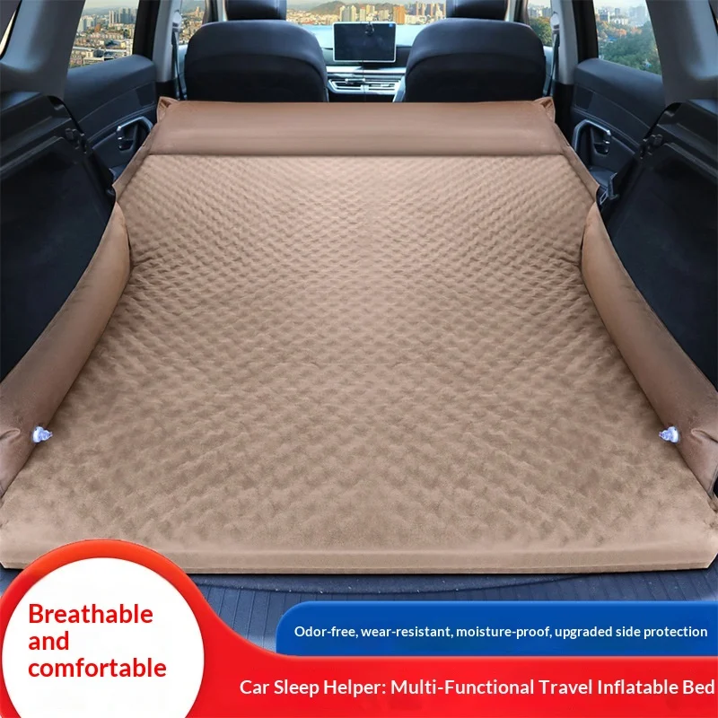 Automatic Self Inflating Car Air Mattress Inflatable SUV Trunk Bed Rear Cargo Travel Camping Backseat Sleeping Pad Matelas view 2