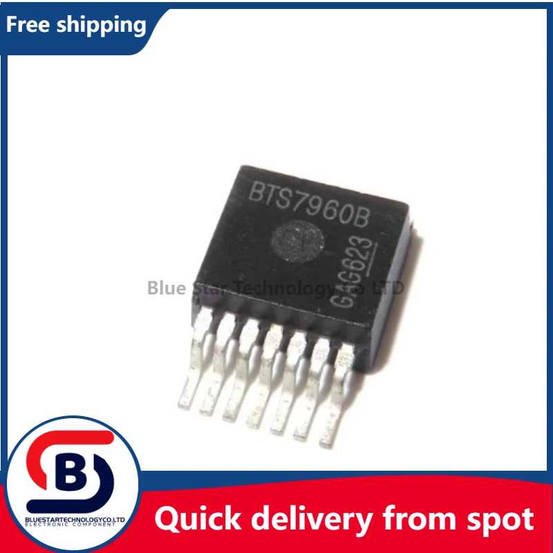 Free shipping 10pcs-50pcs BTS7960B BTS7960 NEW TO263-7 IC In stock!