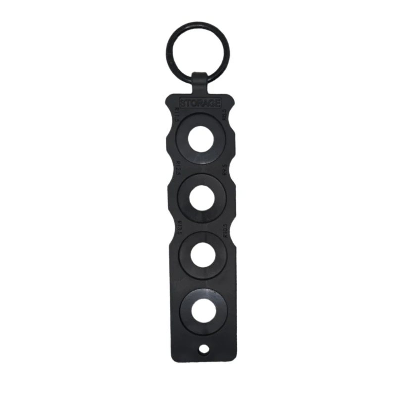 Q39E Billiard Cue Joint Cover Holder Space Saving Cue Pin Protector Clamp 3/4 Hole Pool Joint Protector Holder