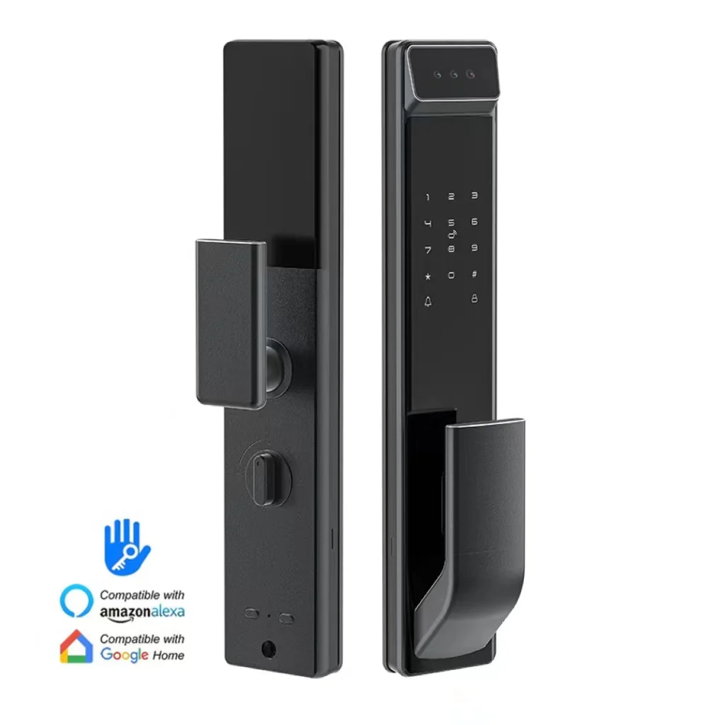 Face Recognition Wifi Biometric Electronic Sliding Cerradura Inteligente Ferreteria Hotel Ttlock Digital Fingerprint Smart Lock