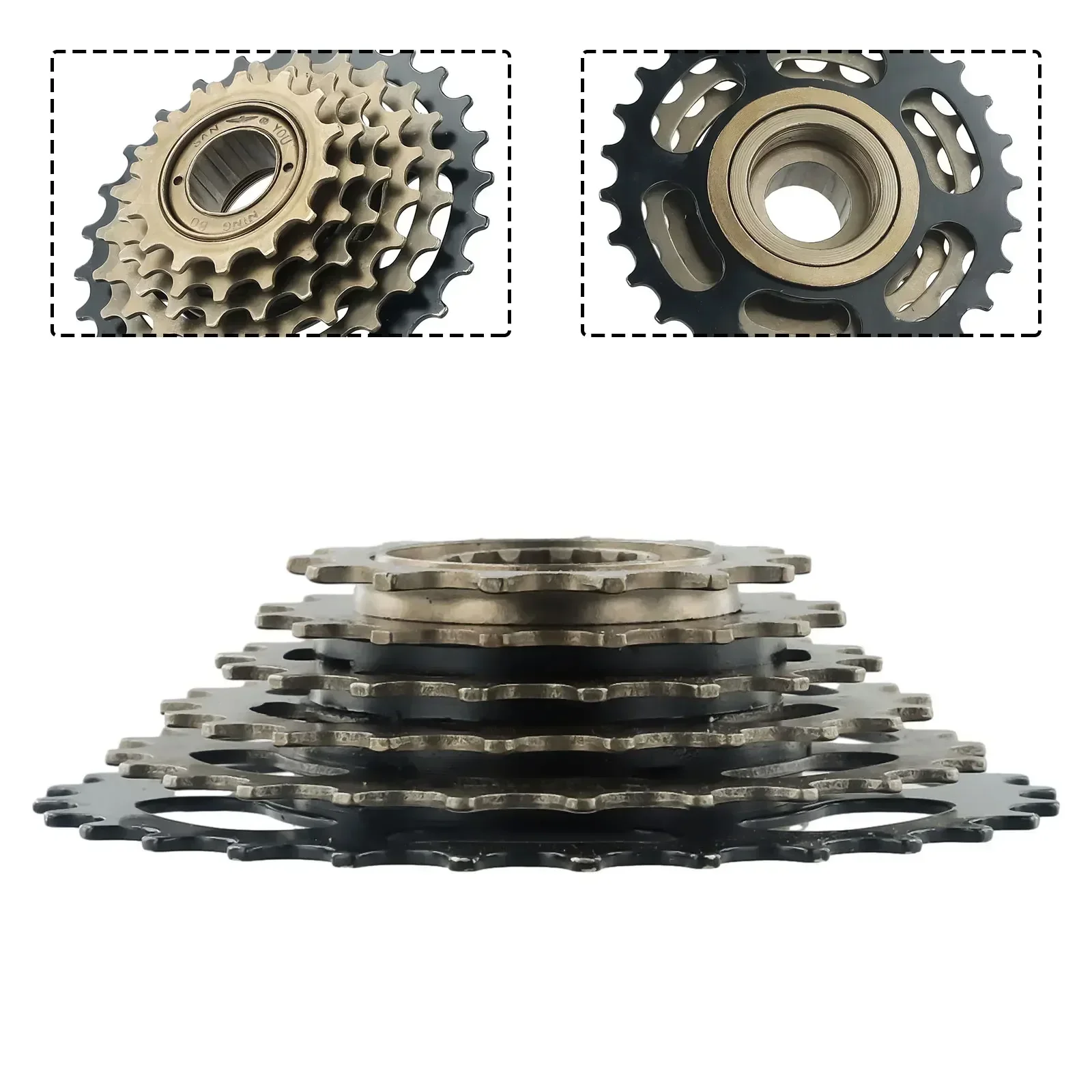 Bike 6/7/8 Speed 13/14-28T /Screw On Freewheel /High-carbon Steel Bicycle Replacement Parts For Shimano Position /Bicycle Parts