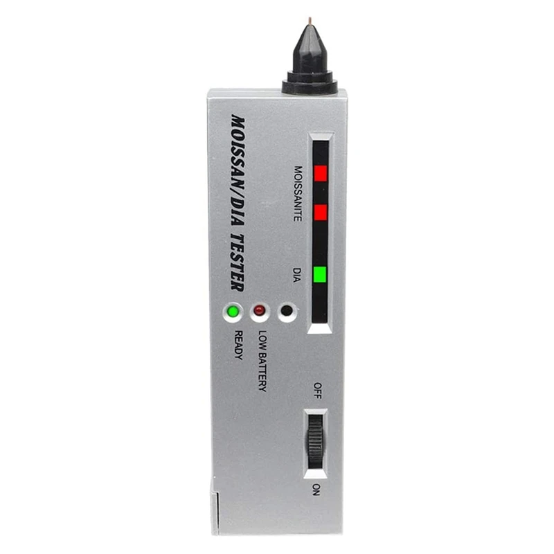 Diamond Selector Detector LED Indicator Moissan Jade Gem Tester Pen Gh Accuracy Ruby Stone Electronic Professional