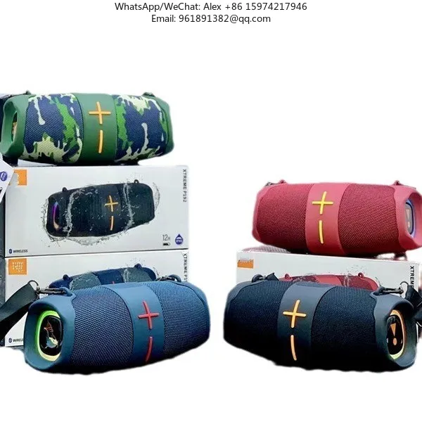 

NEW XTREME P192 Portable Outdoor Speakers Plastic Wireless Woofer Active Music Box Tws FM USB TF AUX Active Bass Speakers