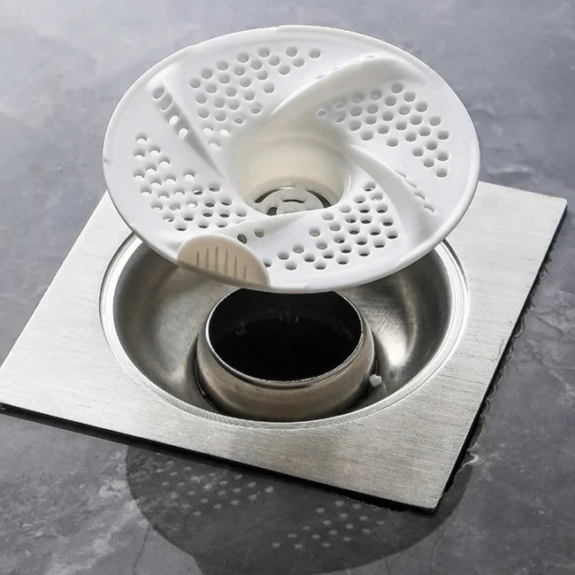 

Прочный круглый фильтр для кухонной раковины от засоров, устойчивый к пятнам, легкий сетчатый фильтр для волос из полипропилена, 3 шт., для дома