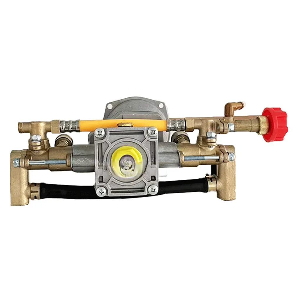 

FOR Four-stroke engine head plunger copper pump head Pesticide high pressure sprayer accessories 12L/min