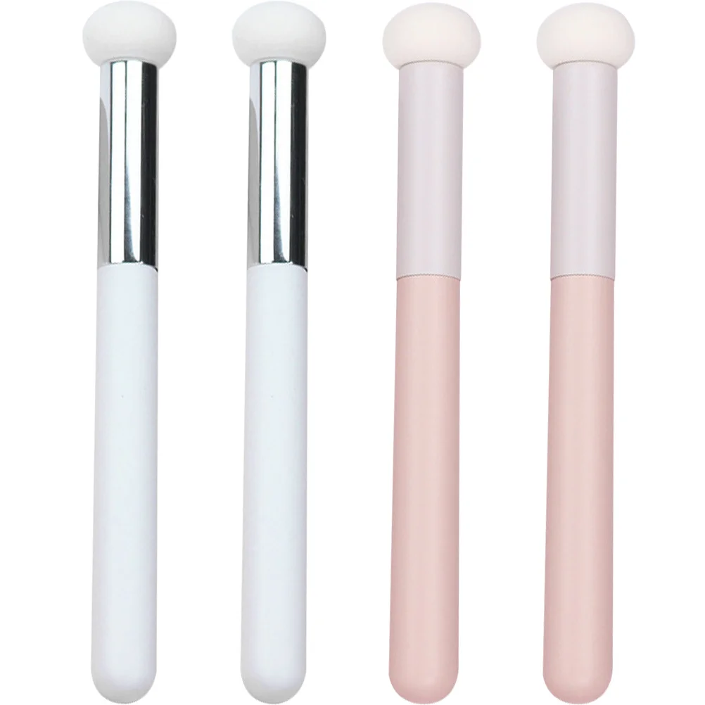 4 Stücke Pilz Concealer Pinsel Puderquaste Foundation Schwamm Make-Up Applikator Werkzeug für Make-Up Concealer Pinsel
