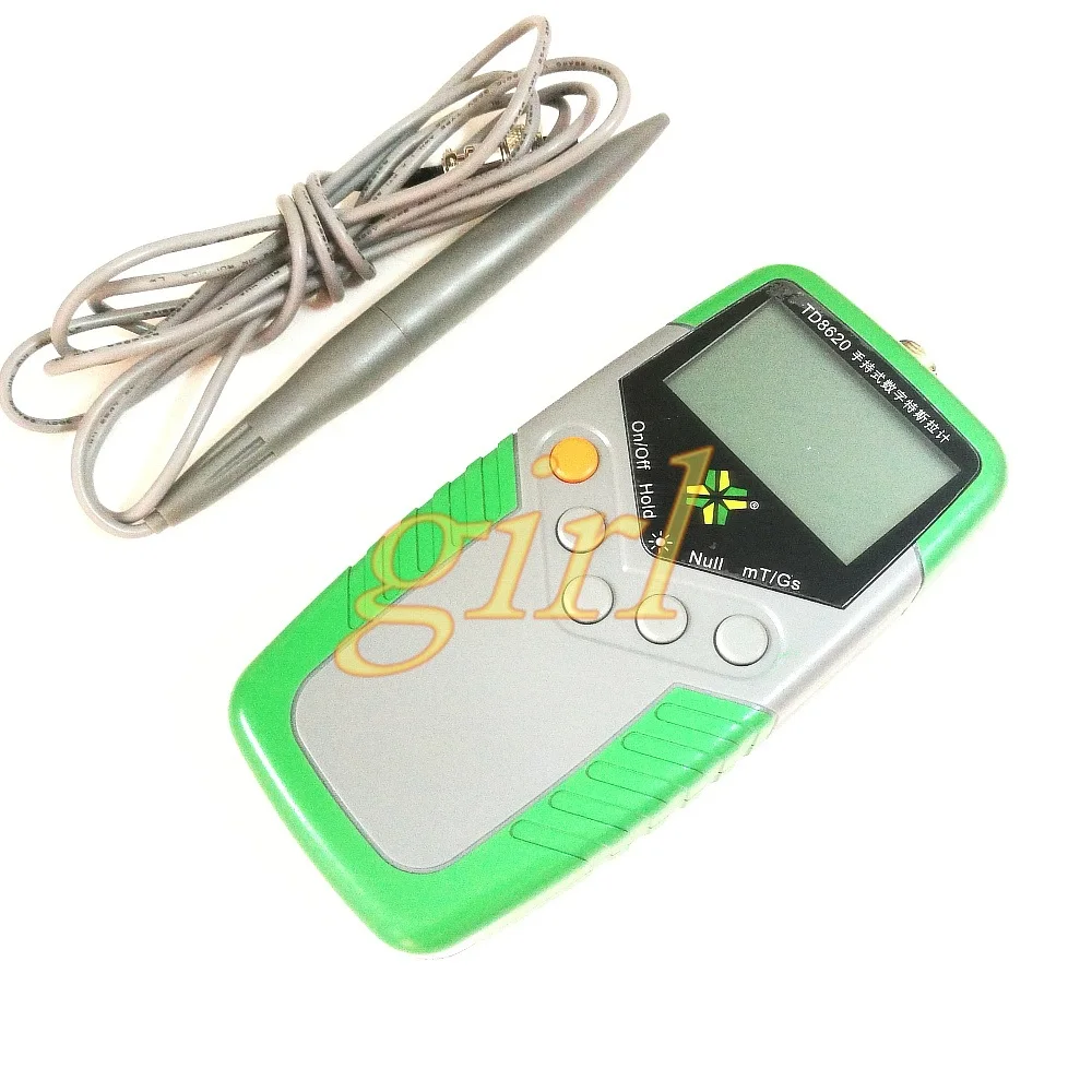 0.01 high precision handheld digital Teslameter DC magnetic field dual unit conversion Gaussmeter