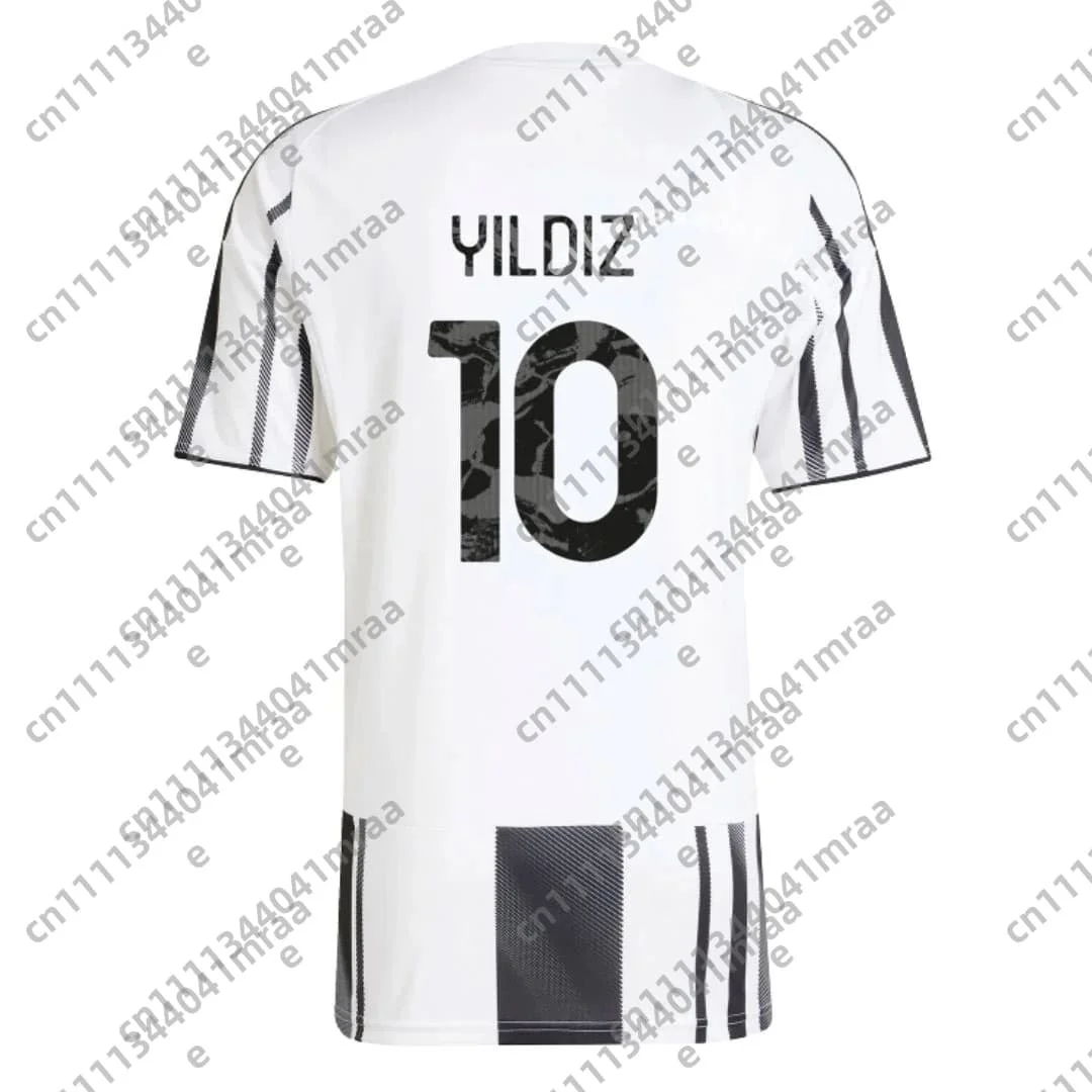 2026 Neues Sport-10 Fußballtrikot Schwarz-Weiß Vertikale Streifen Schnelltrocknend Atmungsaktives Trainingsshirt Fußballuniform