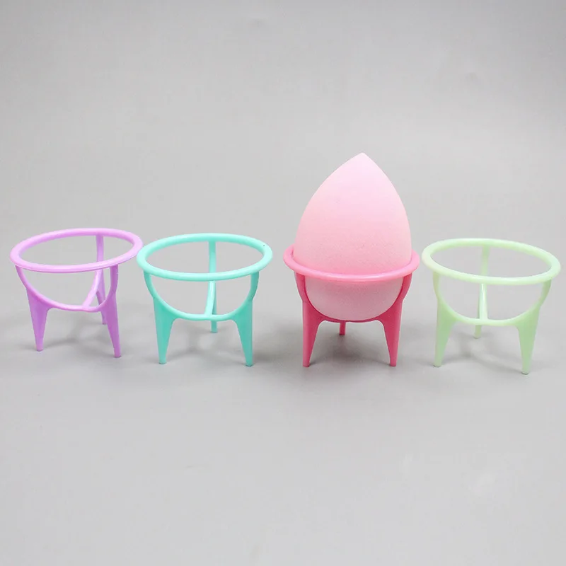 1/3/5Pcs Makeup Sponge Cosmetic Puff Storage Stand Holder Shelf Makeup Egg Powder Puff Bracket Plastic Drying Rack Makeup Tools