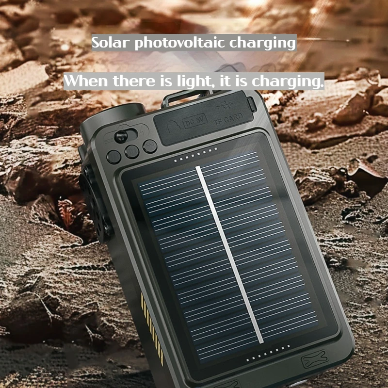 LEM multi-function hand-cranked radio, solar charging flashlight, disaster prevention and emergency survival equipment