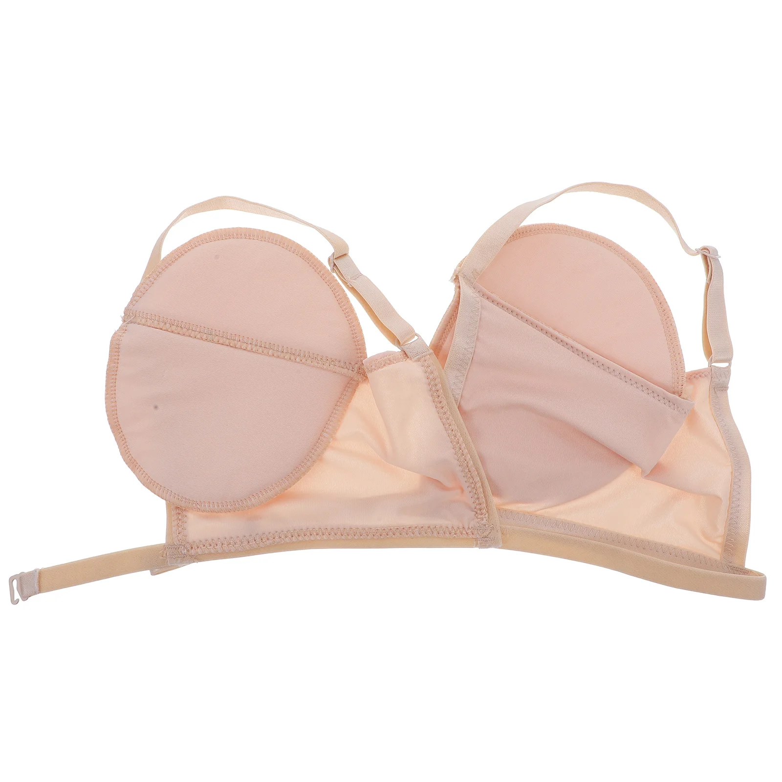 زوج واحد من واقي الإبط القصير القابل للغسل والرقيق تحت الإبط لحماية الإبط الرقيقة للعرق تحت الإبط