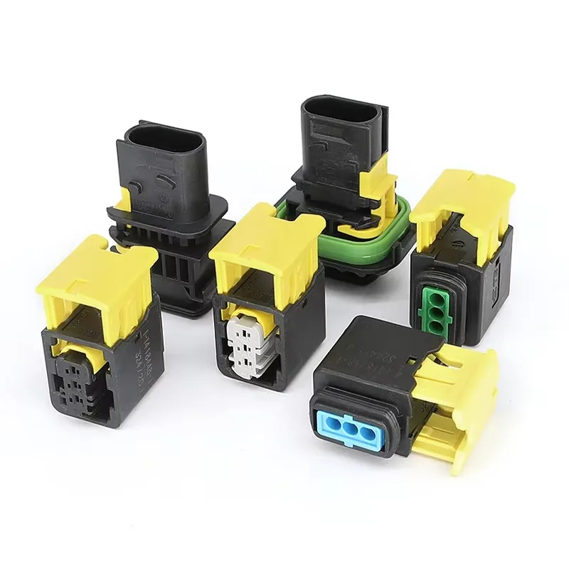 1 Set 2 Hole 1-1418448-2 Auto Urea Pump Sensor Starter Wire Harness Sealed Socket Car Plastic Housing Connector