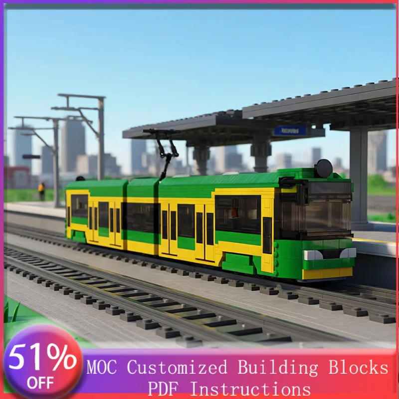 

1623 PCS Car Miniature Railcar MOC Customize Modular Building Block Educational Creative Design Brick DIY Boy Holiday Toy Gifts