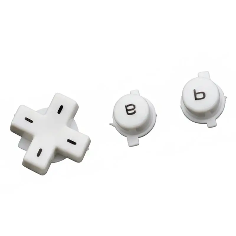 3CGRO-Voor Gameboy Micro Voor GBM Console Vervanging Sleutel Links Rechts L R A B D-Pad knop Kit Volledige Set Voor GBM