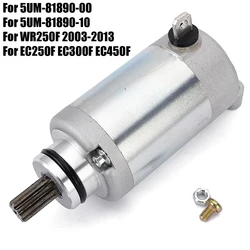 Starter Motor For Yamaha WR250F 2003-2013 2004 2005 2006 2007 2008 2009 2010 2011 2012 WR 250F WR250 5UM-81890-00 5UM-81890-10