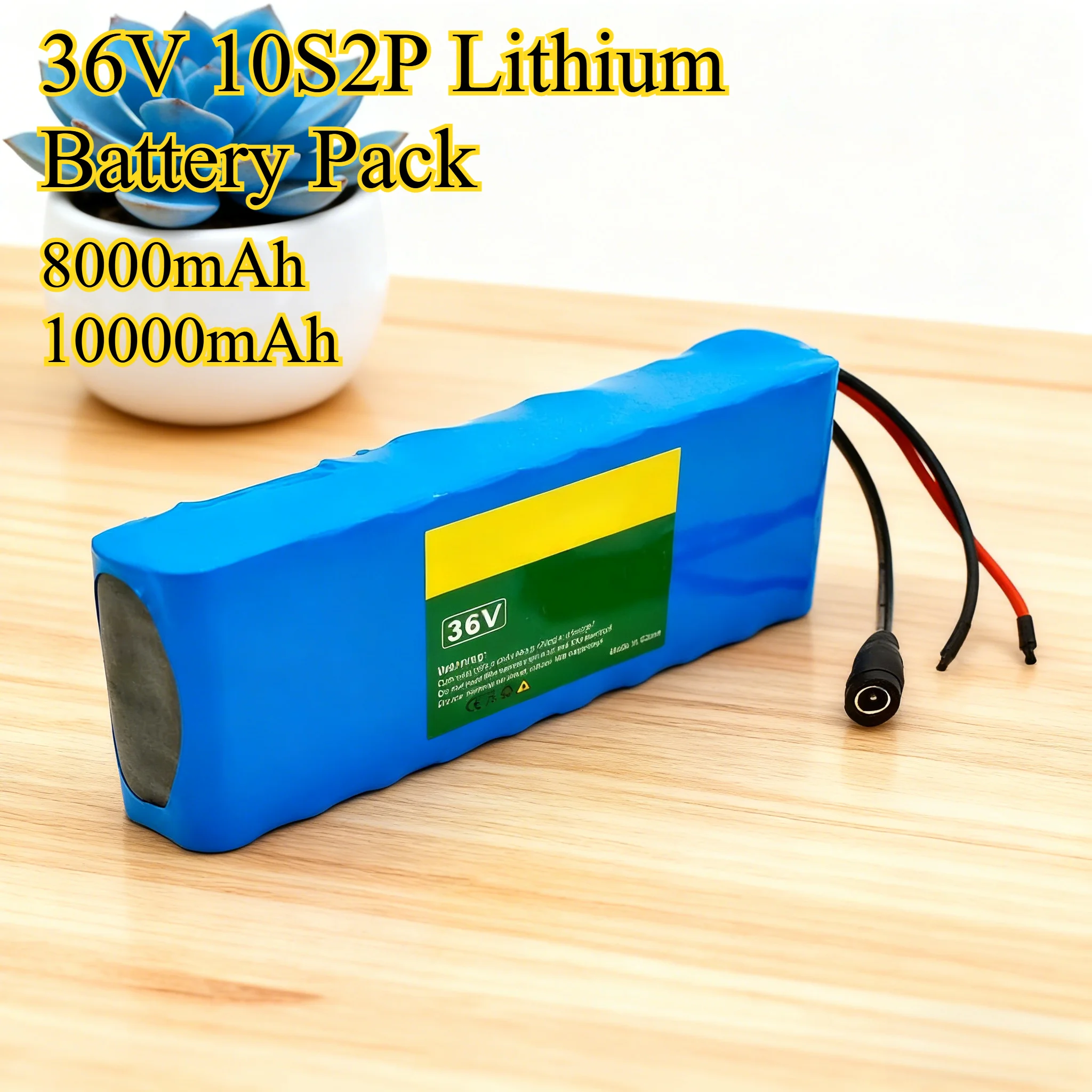 

10000mAh 36V 10S2P Lithium Battery Pack for Home Power Tools/Electric Scooter High Capacity Long Lasting Safe & Reliable