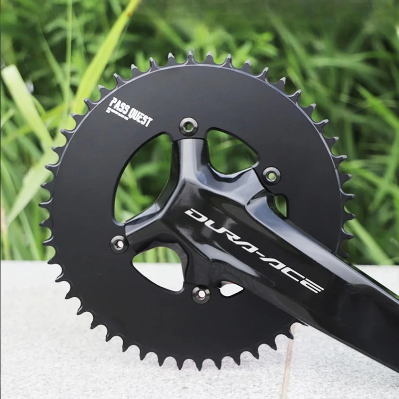 

PASS 110BCD Chainwheel R92 - 8100 AXS: 4mm Thick, Round Narrow - Wide, 4 - Bolt AERO, AXS 12s Compatible