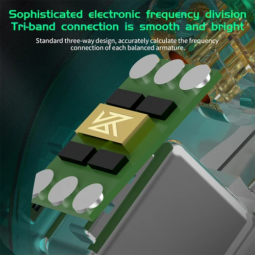 Imagen 2 del producto KZ AS16 Pro auriculares intrauditivos con cable 16BA armadura equilibrada HIFI Monitor de graves auriculares con cancelación de ruido auriculares deportivos