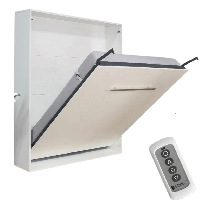

High quality deformable folding wooden bed vertical electric automatic wall bed