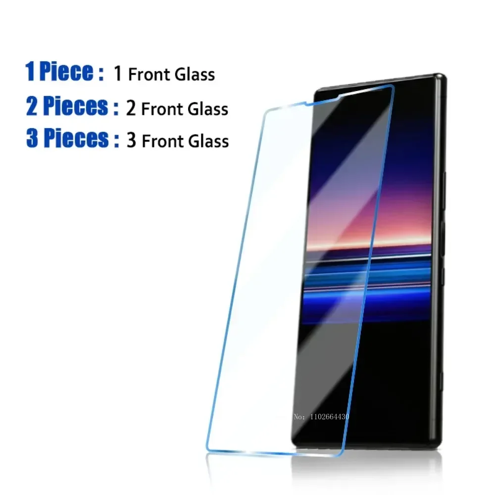 3PCS Tempered Glass for Sony Xperia 5 10 II Plus XA1 Screen Protector for Sony Xperia L L2 L3 L4 XZ1 Z3 Z4 Z5 Compact Glass