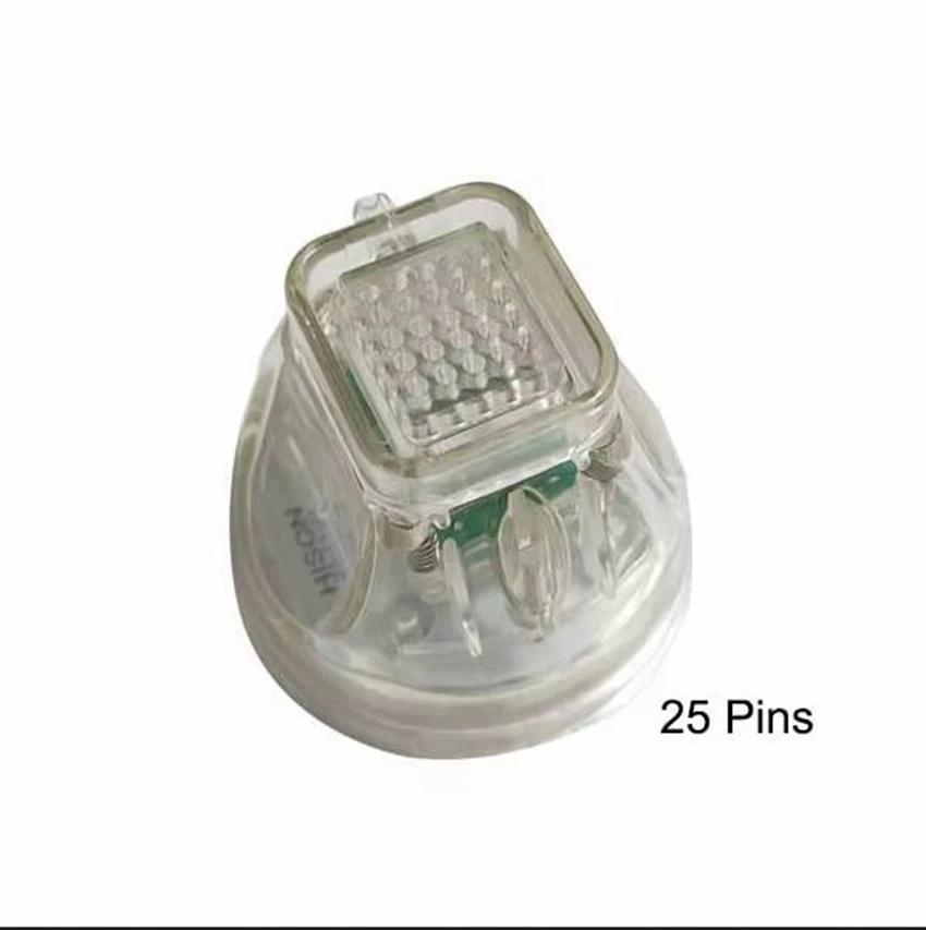 10 Stuks RF Microneedling Cartridge Verguld 10/25/64 Pins Nano Cartridges Voor Micro Naald RF Machine