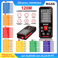 HILDA 50M/100M/120M Laser Rangefinder Professional Measuring Instrument Laser Rangefinder Testing Tool