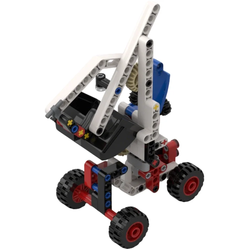 ตัวต่อรถขุด MOC 104 ชิ้น ของเล่นตัวต่อประกอบเอง ของขวัญคริสต์มาส สร้างสรรค์ ฝึกทักษะการเรียนรู้