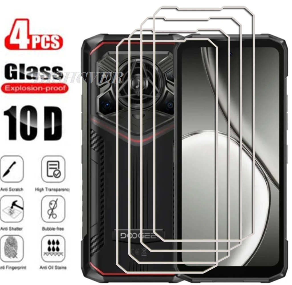 4Pcs For Doogee Blade 20 Pro Play 6.6" 20Play 2025 20Pro Tempered Glass On Blade20Play Screen Protector Protective Glass Film