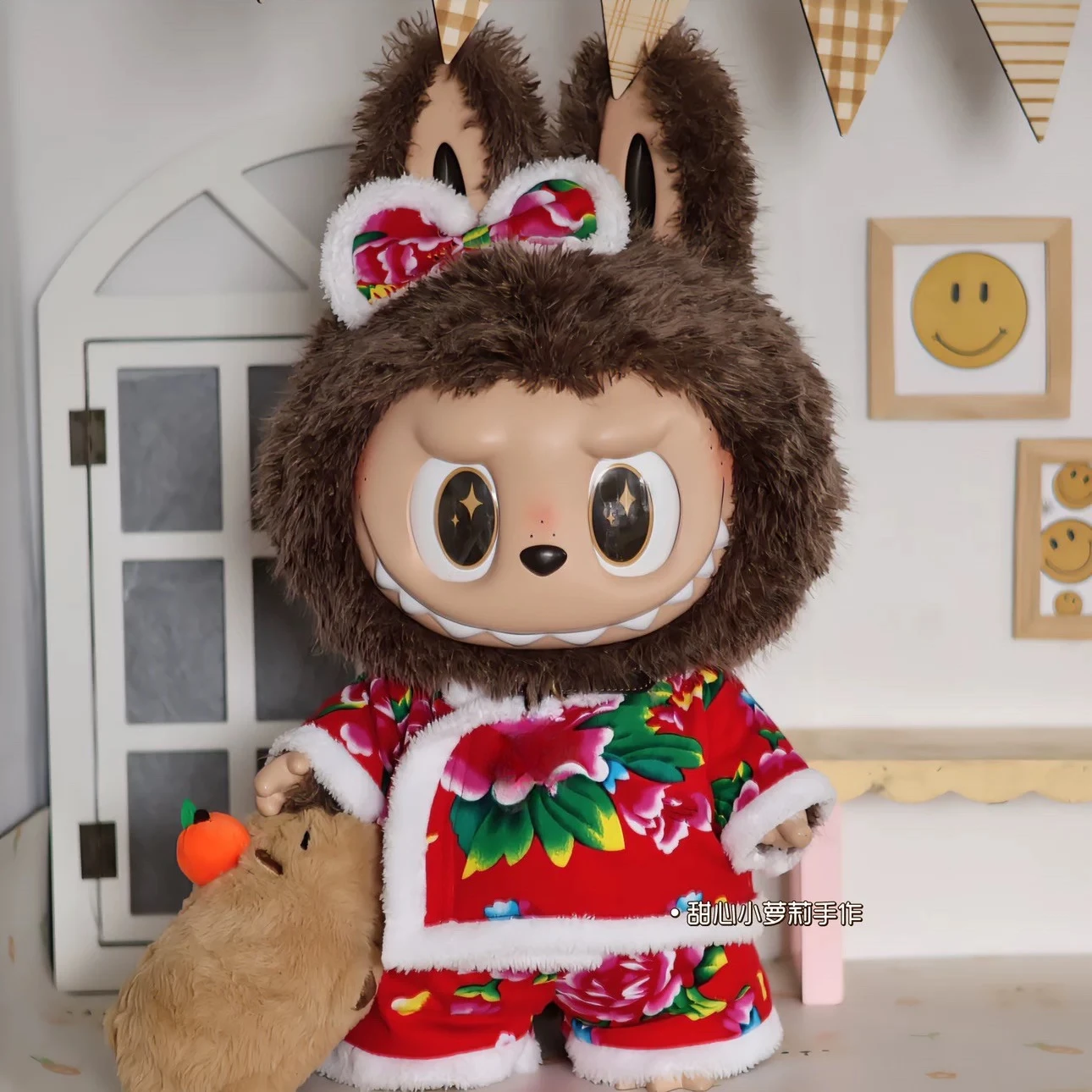 

58cm Zimomo Big Leader Clothes, Cloudy Angel Outfit, Labubu Baby Doll Clothing Costume