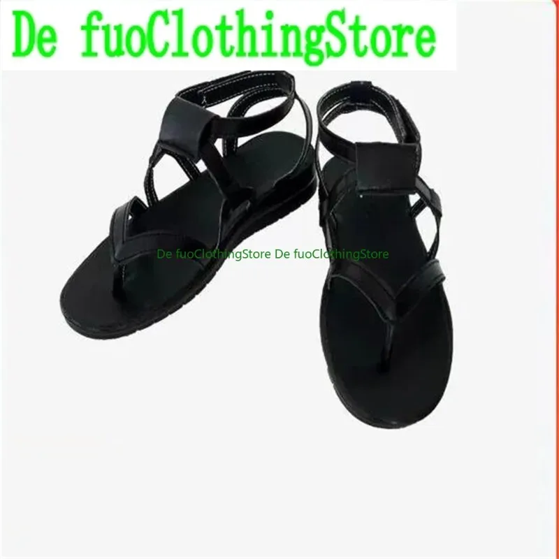 Defuo paraíso do inferno asaemon sagiri hells paraíso cosplay sapatos botas jogo anime dia das bruxas natal roupas defuoclothing