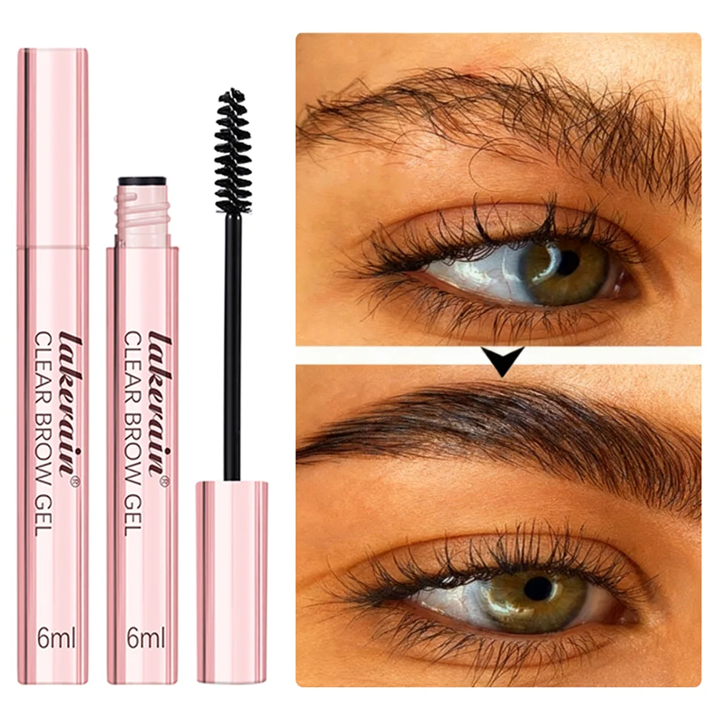 Gel fixateur de sourcils Transparent, manteau imperméable et résistant à la sueur, longue durée, ne se décolore pas, maquillage de toilettage des sourcils Transparent