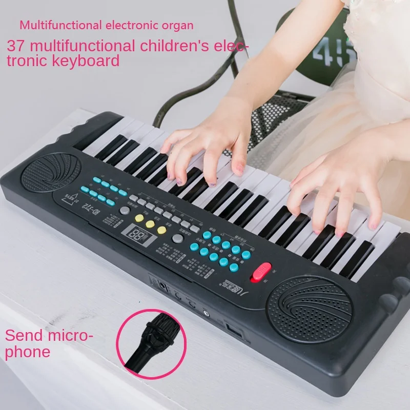 Childrens Electronic Piano Music 37 Key Multifunction Piano Baby Early Childhood Education Teclado Musical Organ Keyboard AA50EO