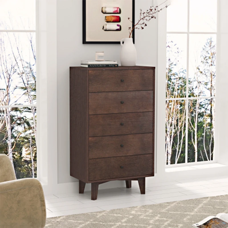 DRESSER CABINET BAR CABINET Шкафчики для хранения шкафов Натуральное дерево аэрозольная краска Ретро круглая ручка можно разместить в гостиной