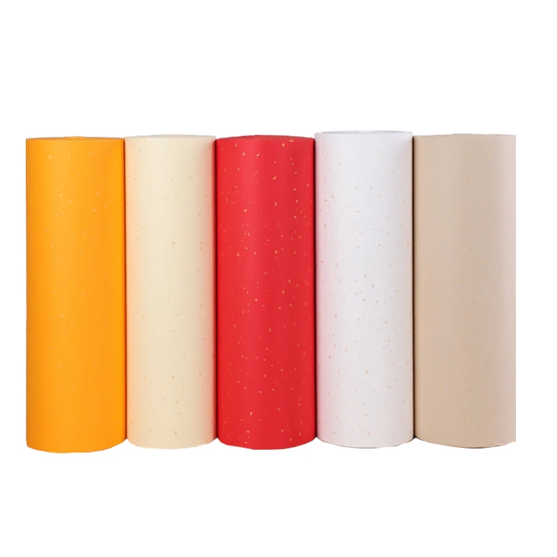 

Sprinkling Gold Half Ripe Xuan Paper Long Roll Color Raw Rice Paper Archaize Calligraphy Special Blank Brush Pen Writing Papier